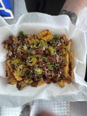 Blasian loaded fries