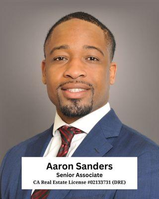 Aaron Sanders
Senior Associate
CA Real Estate License #02133731 (DRE)