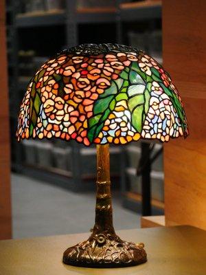 A Begonia lamp in The Neustadt's collection. Photo: Corey William Schneider