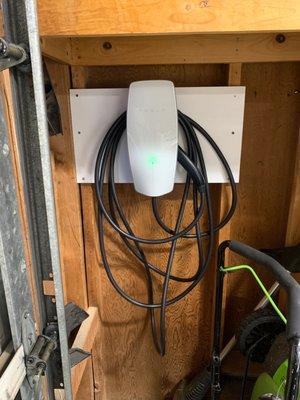 Tesla Wall Charger.