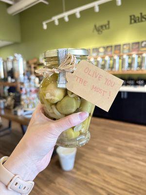 Olives make the perfect gift