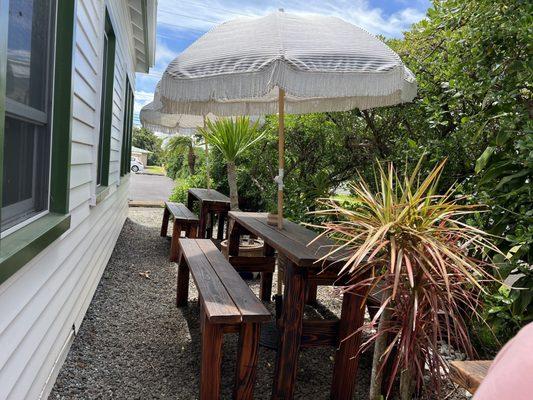 Back patio