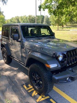 2023 Jeep wrangler purchase from Westgate