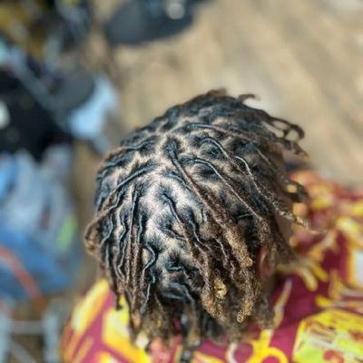 Starter locs retwist