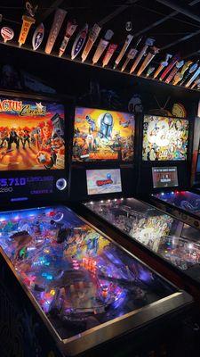 Pinball machines