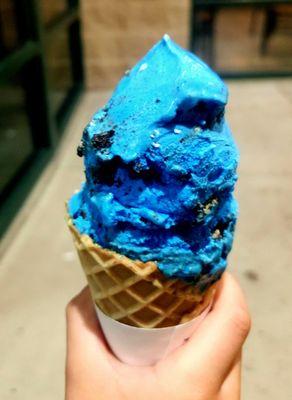 Blue Monster Ice Cream Cone