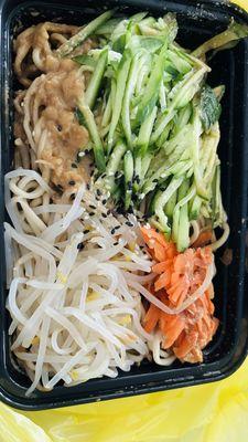 Sesame sauce dry noodle