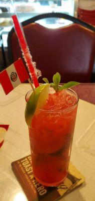 Delicious Raspberry Mojito!