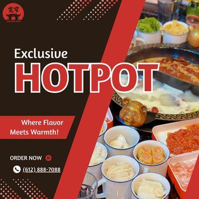 Embrace the warmth of our flavorful Hotpot!