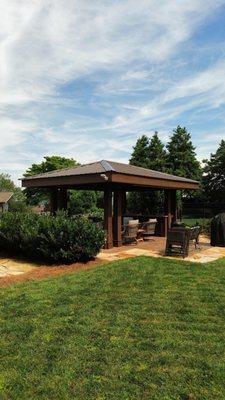 Outdoor living spaces!