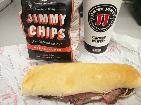 Jimmy John's - #2 Big John (Roast Beef)