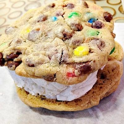 M&M Ice Cream Sandwich