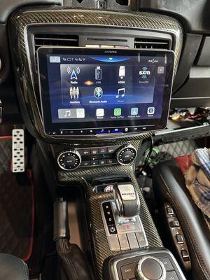 Mercedes G-wagon ILX-F511 custom install