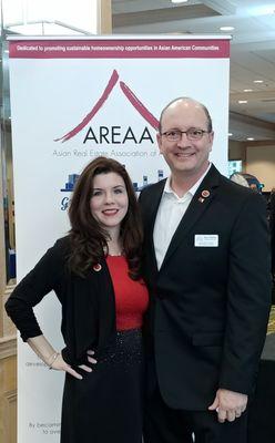 Teresa and Ken Pierce attending an AREAA Event in Jacksonville Florida March 9, 2020.