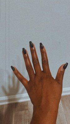 How short coffin nails should look