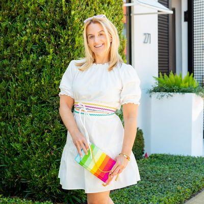 The perfect dress for Friday ~ from day to night, come what may! Wear the rainbow @TheGroveWP