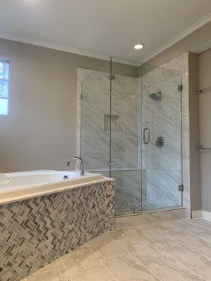 Frameless Shower Glass Door