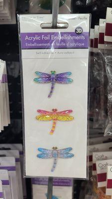 Dragonflies Embellishments  04-10-2024