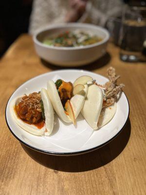 Trio of Steamed Buns