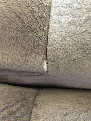 Ripped couch