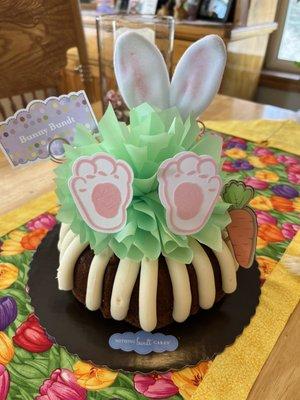 Easter Bundt Carrot Cake