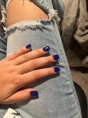 "Medium" length nails