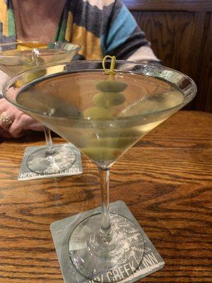 Dirty martini