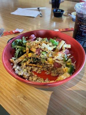 Ahi poke bowl