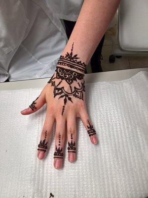 Henna tatto