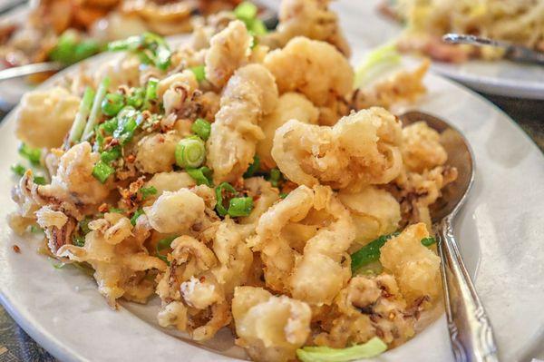 Sauteed Squid with Spicy Salt