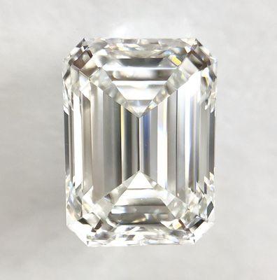 Our beautiful emerald cut GIA certified diamond