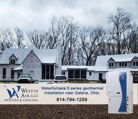 WaterFurnace 5 series geothermal installation near Galena, Ohio.

Learn more: https://www.westinair.com/geothermal-installation.php