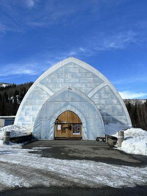 Exterior of the Ice Museum