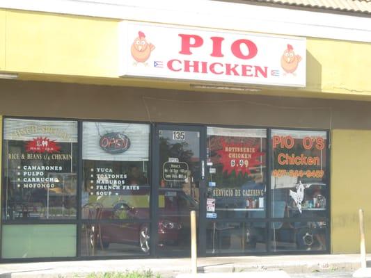 PIOCOS CHICKEN IN BVL, BOGGY CREEK ROAD. BEST CHICKEN IN FLORIDA