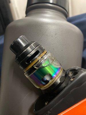 New tank glass