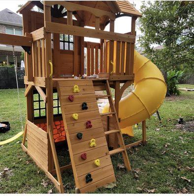 Boulder State Swing Set by KidKraft.