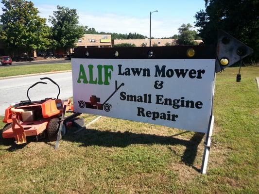 Premier Lawn Mower Repair Shop.