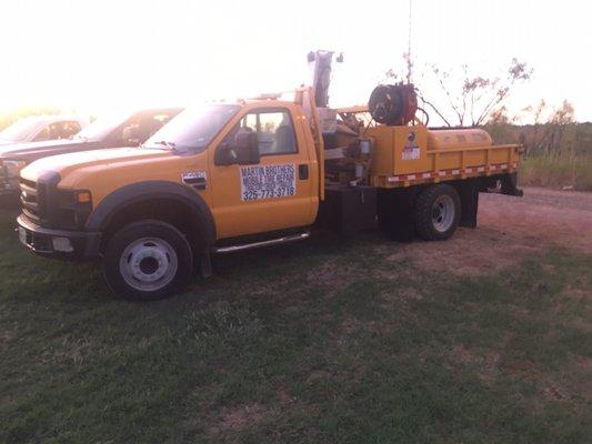 Agriculture tire repair service truck #2