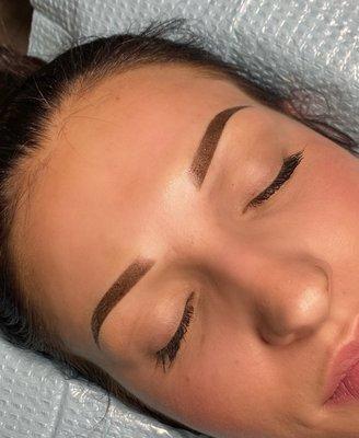 Ombre brows by Layci