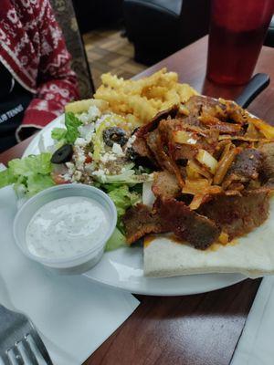 Gyro platter