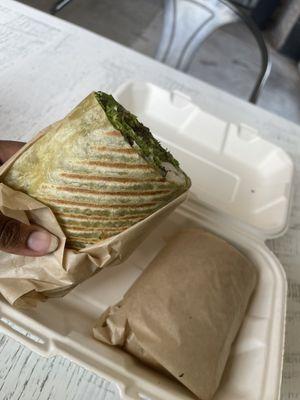 Chicken Pesto Wrap