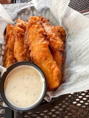 Fried Beer Battered Pickles