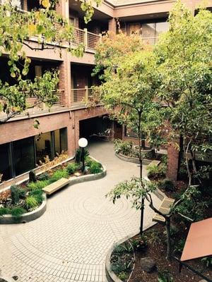 Hoffman Law Group Interior Courtyard Entrance Area