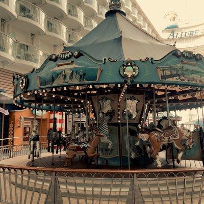 Carousel in the Boardwalk area