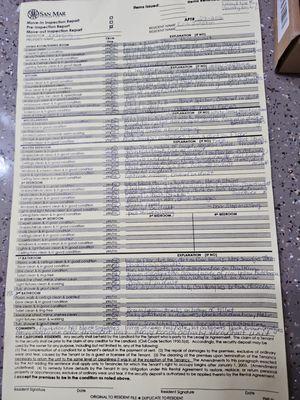 The list of lies that was transferred from one paper to this paper.