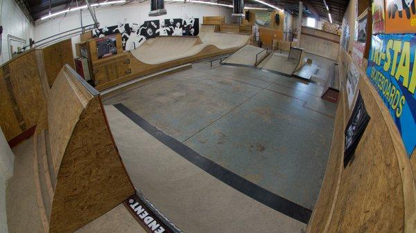 Cleveland Ohio's only skateboard only indoor skate park