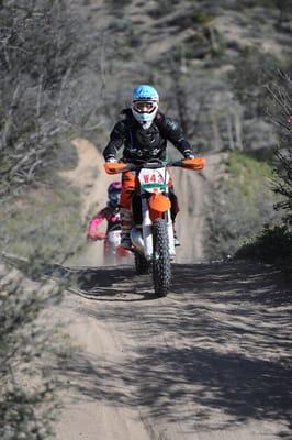 I can stay active and love my dirt bike riding because of MWC's dedication to help me be physically fit.