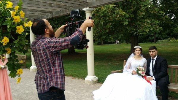 Wedding movies with stabilizer