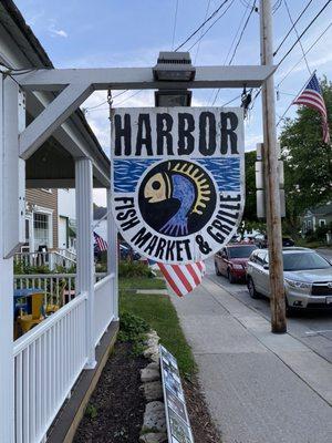 Harbor Fish Market & Grill located in Bailey's Harbor Wisconsin - One of the most fun restaurants in Door County.