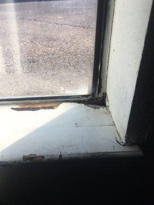 Bottom window seal